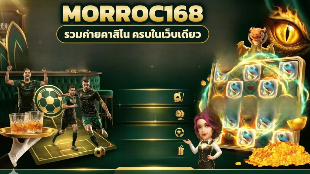 ภาพปกบทความ morroc168 สล็อต บาคาร่า และคาสิโน เปิดเกมหลายบรรยากาศได้ตามจังหวะที่อยากเล่น